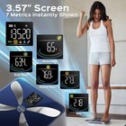 Smart Weight Scale With Bmi Body Fat Muscle Mass  Updated X-shaped Electrode    