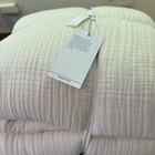 Nwot Quince King Cal King Duvet Set 2 Shams Airy Gauze Undyed Organic Cotton A