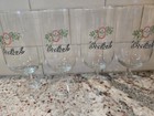 Vintage Grolsch Footed Beer Glasses Set Of 4