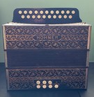 Hohner Melodeon Diatonic Button Accordion German Vintage Ornate Design 