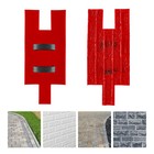 2x Big Concrete Texturing Skin 22x12  Concrete Stamps Mats Set Concrete Stamping