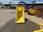 1 Yard Rolling Trash Cart - 69  X 31-1 2  X 41 