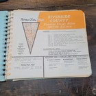 Rare Vtg 1977-78 Thomas Bros Maps Riverside County California Street Guide Book