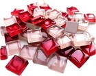 100 Pieces Bulk Mosaic Tiles Assorted Color Opaque Mosaic Glass Crafts Suppli   