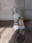 Antique Conta   Boehme German Porcelain Match Holder Striker  Ready To Start