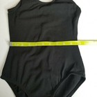 New Liberts Black Tank Sleeveless  Leotard Sz  4-6 8-10 Years 