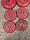 Vintage Vvhtf 1930s Saxon 1    Weight Plates 12 1 2s  10s  5s  2 5s Weights