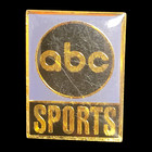 Vintage Abc Sports All Season Broadcast Media Pinback Lapel Pin - Lot Of 5