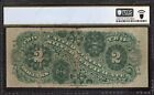 1886  2 Silver Certificate Hancock Note Pcgs 12 Fr 242 Item  45120034