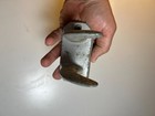 Vintage Antique Heavy Duty Industrial Cast Steel Metal Double Wall Utility Hook
