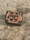 Printing Letterpress Printers Block Antique Copper Home Scene Hospitality  964 
