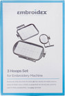 Embroidery Hoops Set For Brother Se270d Innovis 500d 900d 950d Pe-270d Pe-400d