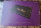 Crown Royal Bar Mat Large 18x12 Black With Gold Insignia Nib
