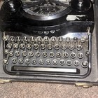 Vintage Remington Rand Model 1 Portable Manual Typewriter W  Case Untested