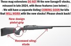 New 308 243 6 5 Crd Magazine Extension Kit To 10 Rnds Fits Savage Axis 10   110