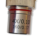 Sku 2607-031 Brock Magiscope Field Microscope Red Copper Body Tube 5x Ocular Ste