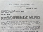 1930 New England Airship Corporation Dartmouth Ma  Letterhead Goodyear Zeppelin