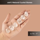 Clear Quartz Crystal Tumble Stone  Polished Stone For Meditation   Healing