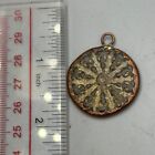 Ancient Central Asian Pyu Culture Bronze Amulet With Buddha Image