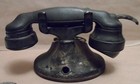 Western Electric D1 E1 Rotary Dial Desk Telephone 1940 s Vintage     