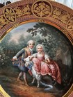 Hutschenreuther Royal Vienna Plate Signed By Wagner  charles Et Marie-adilaide 