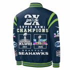 Seatle Seahawks 2x Super Bowl Champions - All Over Print Baseball Jacket