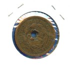 1851 Liberty Head Braided Hair Copper Large One Cent 1c Us Mint  60 Holed Coin
