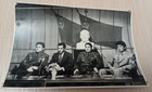 Rare Original Photo With Postcard Cosmonauts Ussr Soviet Union Space
