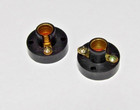  2  E10 Miniature Lamp Bases With  2  E10 3 8 Volt Bulbs - Qty  2 