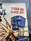 Rock   em Sock   em Robots  2001  Works Great     you Knocked My Block Off     W box   