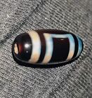 Tibetan Agate Dzi Bead  Healing Stone  Buddhist Jeweller  a9 