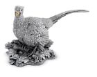 Comyns  Pair Of Pheasants Hallmarked Sterling Silver