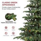7ft Prelit Christmas Tree Premium Green Spruce Artificial Tree   400 Led Lights