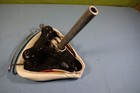 Vintage Persons Bicycle Seat - Two Tone Red   White  Persons Bike Seat Schwinn
