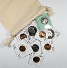 Estate Coin Grab Bag 25  Coins  Silver  Proof  Wheat  Buffalo     Mystery Lot