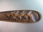 Vintage Antique Bronze Letter Opener Max Le Verrier With Horses