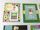K165 - Cute As Can Bee Sunshine Scrapbooking Card Kit Doodlebug Cardstock