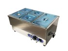 5 Pot 6  deep Stainless Food Warmer Commercial Steamer 1 6 1 3 Pan 110v 1 5kw