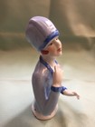 1920s Style Art Deco Flapper Pin Cushion Half Doll  Large 4-1 4  -gorgeous 