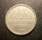 1950 J West Germany One Mark Coin