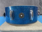 Gretsch 60s Vintage 14    Snare Drum Shell Factory Blue Sparkle W  Badge Paper Tag