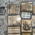 Huge Lot Of Stampin    Up Rubber Stamps Random misc