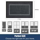 Front Door Mat Outside Entrance Indoor Doormat  32  X 20  Outdoor Mats For Pa   