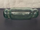 C1960s Japanese Rolling Pin Glass Float - Authentic Vintage Japan Fish Net Buoy