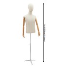 Male Mannequin Dress Form Torso With Stand For Clothing Display New
