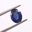 Aaa Natural Flawless Ceylon Blue Sapphire Loose Oval Gemstone Cut 8x6mm- 1 65 Ct