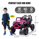 24v Kids Electric Ride On Toys Car Utv W remote  Power Wheels For Boys Girls