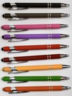 Customized Laser Engraved Soft Touch Ball Point Pens