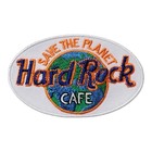 Vintage Hard Rock Cafe Patch  Save The Planet  Embroidered  Iron On 3 