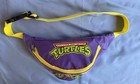 Vintage    89 Teenage Mutant Ninja Turtles Purple Fannypack  Preown Greatcondition